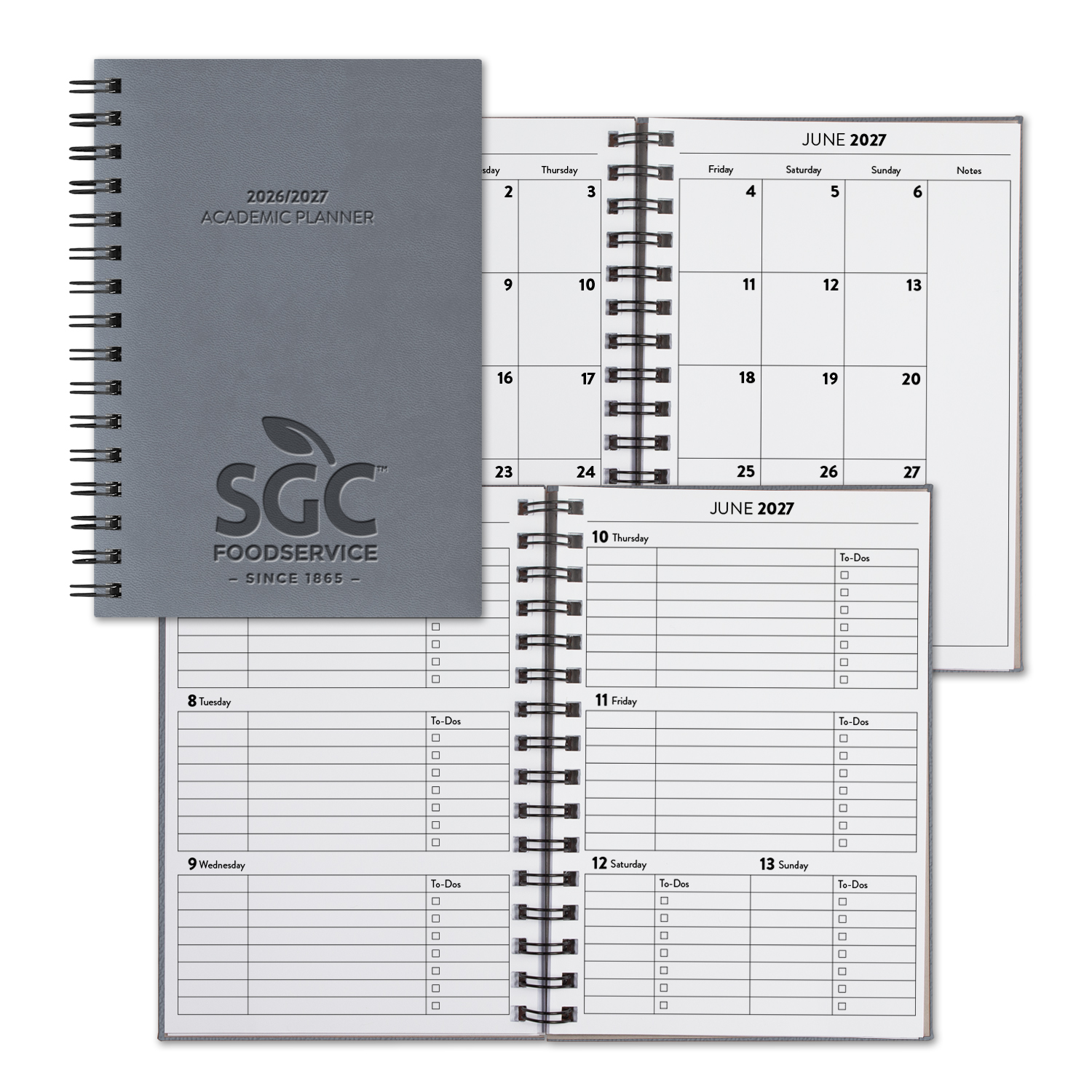 Castelli WireO Tucson Medio White Academic Planner 43